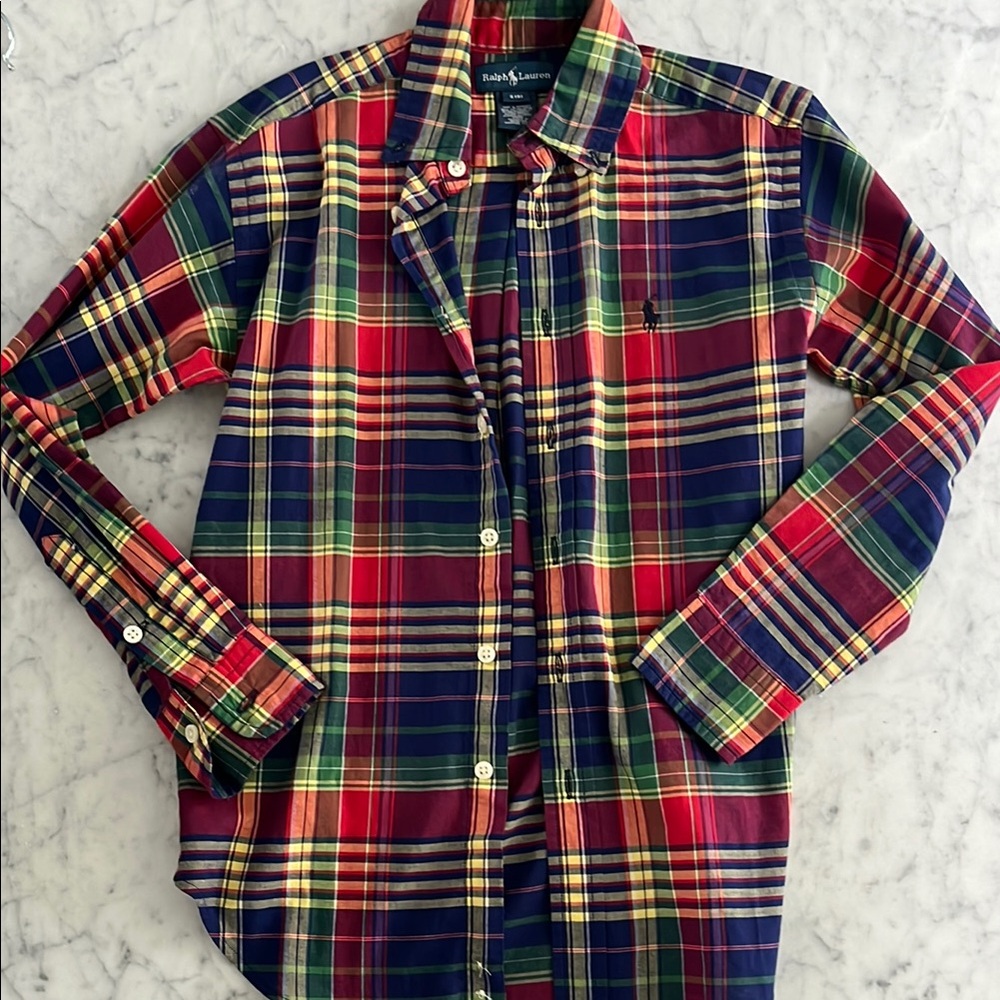 Polo Ralph Lauren Classic Plaid Button Down Shirt